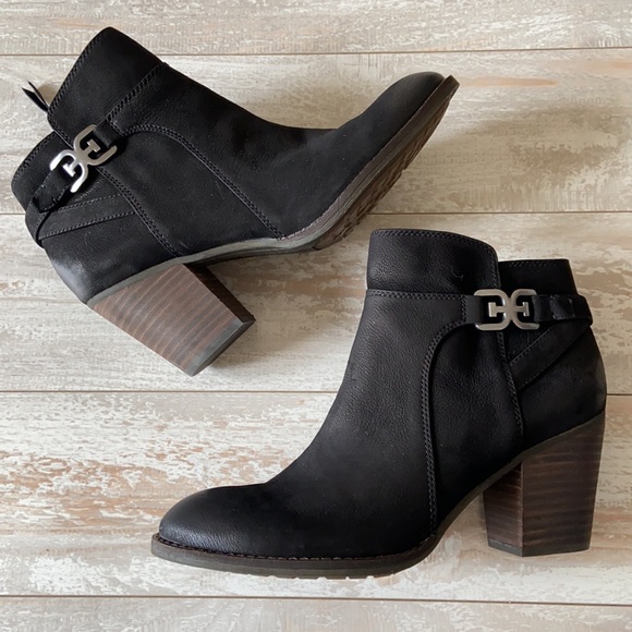 New Sam Edelman Morgon Nubuck Leather Ankle Bootie - Picture 8 of 10